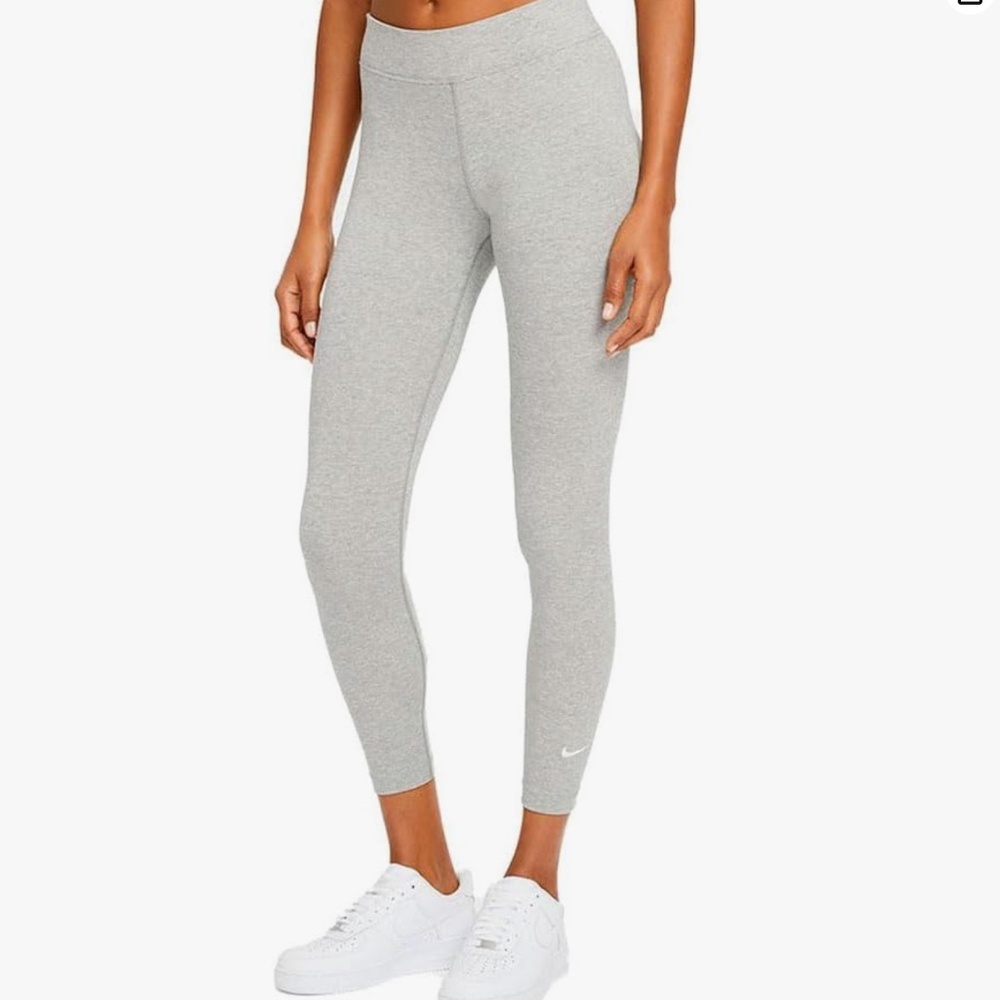 Nike Sportswear Essential Women's 7/8 Mid-Rise Leggings - grey